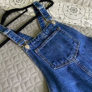 Topshop Denim Dress Size 0